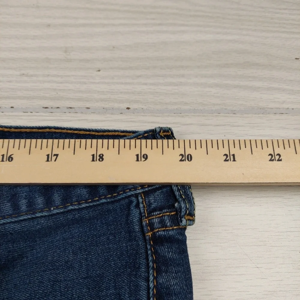 Levi's 501 Original Fit Jeans Mens 40x30 Blue Medium Wash Button Fly Straight